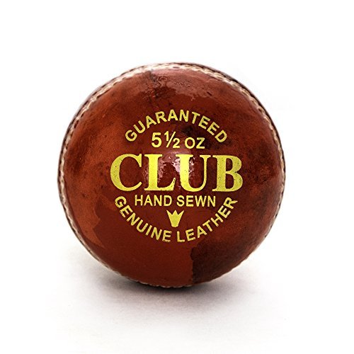 PRO IMPACT Club Play Leather Cricket Ball PRO IMPACT Club Play Leather Cricket Ball